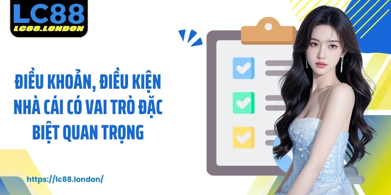 Điều khoản, điều kiện nhà cái có vai trò đặc biệt quan trọng
