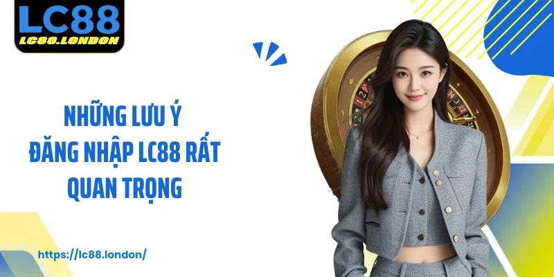 Những lưu ý đăng nhập LC88 rất quan trọng