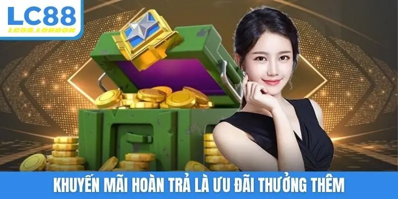 Khuyến mãi hoàn trả là ưu đãi thưởng thêm